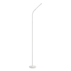 Resi LED Floor Lamp, Gooseneck, 60" Tall, White, Ships in 1-3 Business Days