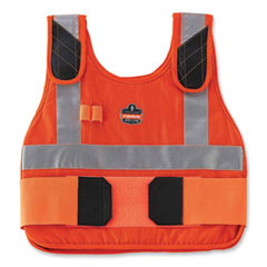 Chill-Its 6225 Premium FR Phase Change Cooling Vest, Modacrylic Cotton, Small/Medium, Orange, Ships in 1-3 Business Days