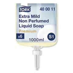 Premium Extra Mild Liquid Soap, Unscented, 1 L, 6/Carton