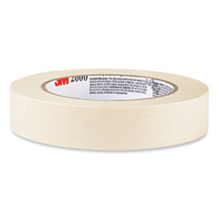 Economy Masking Tape, 3" Core, 1.88" x 60.1 yds, Tan