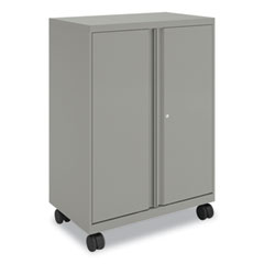 Smartlink Mobile Cabinet, 10 Compartments, 30w x 18d x 42.32h, Platinum Metallic, Ships in 7-10 Business Days