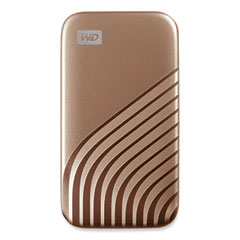 MY PASSPORT External Solid State Drive, 2 TB, USB 3.2, Gold