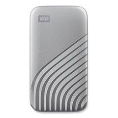 MY PASSPORT External Solid State Drive, 2 TB, USB 3.2, Silver