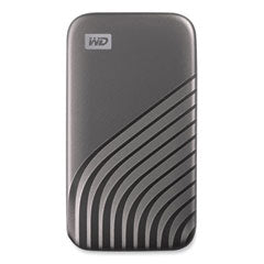 MY PASSPORT External Solid State Drive, 500 GB, USB 3.2, Gray