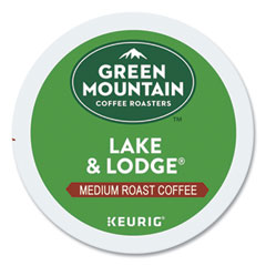 Lake and Lodge Coffee K-Cups, Medium Roast, 96/Carton