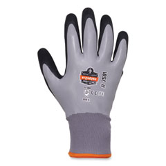 ProFlex 7501 Coated Waterproof Winter Gloves, Gray, Small, Pair, Ships in 1-3 Business Days