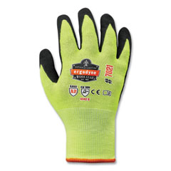 ProFlex 7021 Hi-Vis Nitrile-Coated CR Gloves, Lime, 2X-Large, Pair, Ships in 1-3 Business Days