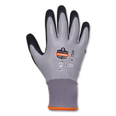 ProFlex 7501-CASE Coated Waterproof Winter Gloves, Gray, Large, 144 Pairs/Carton, Ships in 1-3 Business Days