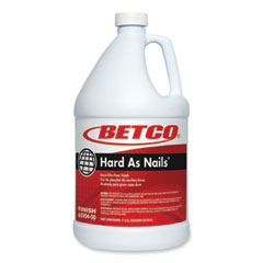 Hard As Nails Floor Finish, 1 gal Bottle, 4/Carton