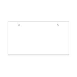 Temporary Tag - Heavy Duty Coated Paper - Qty 100 100 / PK