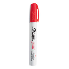 Permanent Paint Marker, Medium Bullet Tip, Red