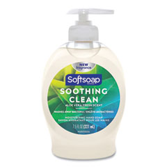 Liquid Hand Soap Pump with Aloe, Clean Fresh 7.5 oz Bottle