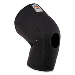 ProFlex 615 Open Patella Anterior Pad Knee Sleeve, Small, Black, Ships in 1-3 Business Days