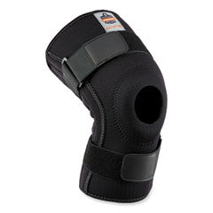 ProFlex 620 Open Patella Spiral Stays Knee Sleeve, Small, Black, Ships in 1-3 Business Days