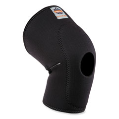 ProFlex 615 Open Patella Anterior Pad Knee Sleeve, Large, Black, Ships in 1-3 Business Days