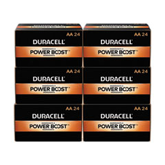 Power Boost CopperTop Alkaline AA Batteries, 144/Carton