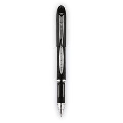 Jetstream Stick Hybrid Gel Pen, Bold 1 mm, Black Ink, Black/Silver Barrel