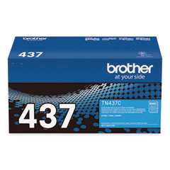 TN437C Ultra High-Yield Toner, 8,000 Page-Yield, Cyan