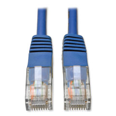 CAT5e 350 MHz Molded Patch Cable, 25 ft, Blue