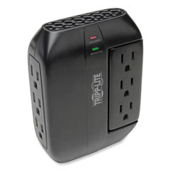 Protect It! Surge Protector, 6 AC Outlets, 1,500 J, Black