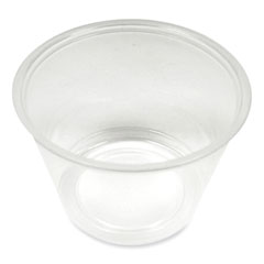 Souffle/Portion Cups, 4 oz, Polypropylene, Translucent, 2,500/Carton