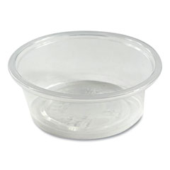 Souffle/Portion Cups, 1.5 oz, Polypropylene, Translucent, 2,500/Carton