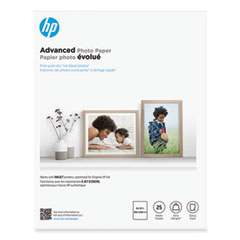 Advanced Photo Paper, 10.5 mil, 8 x 10, Glossy White, 25/Pack