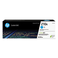 HP 210A, (W2101A) Cyan Original LaserJet Toner Cartridge