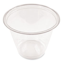 Clear Plastic PET Cups, 9 oz, 50/Pack