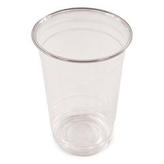 Clear Plastic PET Cups, 10 oz, 50/Pack