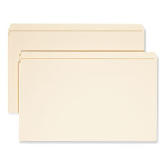 Manila File Folders, Straight Tabs, Legal Size, 0.75" Expansion, Manila, 100/Box