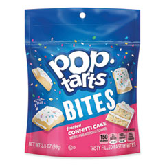 Pop Tarts Bites, Confetti Cake, 3.5 oz Bag, 6/Carton