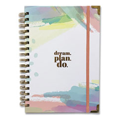 dream.plan.do. Weekly/Monthly Planner, Multicolor Masterpiece Artwork, 9.25 x 6.5, White/Multicolor Cover, 12-Month: Undated