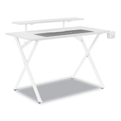 Vizon 47" Gaming Desk, 47.2" x 26.6" x 35", White Colorway