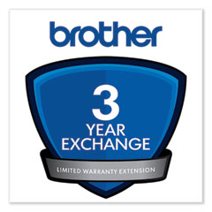 3-Year Exchange Warranty Extension for Brother QL-600/800/810/820/1100/1110