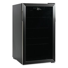 3.4 Cu. Ft. Beverage Cooler, Stainless Steel/Black