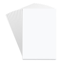 Scratch Pads, Unruled, 4 x 6, White, 100 Sheets, 12/Pack