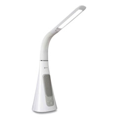 Wellness Series SanitizingPro LED Desk Lamp and UV Air Purifier, 15" to 25" High, White, Ships in 1-3 Business Days