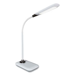 Wellness Series Sanitizing Enhance LED Desk Lamp, 8.5" to 11" High, White, Ships in 1-3 Business Days