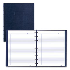 NotePro Notebook, 1-Subject, Medium/College Rule, Blue Cover, (75) 9.25 x 7.25 Sheets