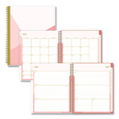 Cali Create-Your-Own Cover Academic Year Weekly/Monthly Planner, Pink Artwork, 11 x 8.5, 12-Month (July-June): 2023-2024