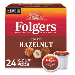 Toasty Hazelnut Coffee K-Cups, 24/Box