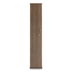 Alera Valencia Series Wardrobe, 11.88w x 22.78d x 65h, Modern Walnut