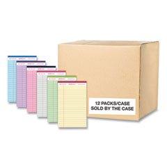 Enviroshades Legal Notepads, 50 Assorted 5 x 8 Sheets, 72 Notepads/Carton, Ships in 4-6 Business Days