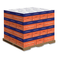 Fore Multipurpose Print Paper, 96 Bright, 24 lb, 8.5 x 11, White, 500 Sheets/Ream, 10 Reams/Carton, 32 Cartons/Pallet