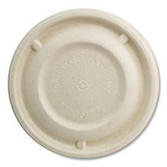 Fiber Lids for Bowls, 4.7" dia, Paper, 500/Carton