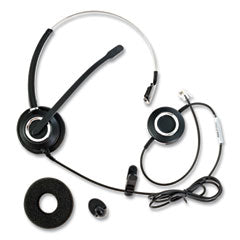 ZuM ZuMRJ9M Monaural Over The Head Headset, Black