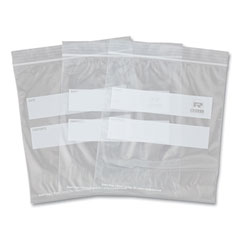 Zipper Bags, 1.73 mil, 7" x 7.99", Clear, 500/Carton