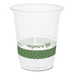 76-Series Cold Cup, 7 oz, Clear/Green, 1,000/Carton