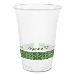 96-Series Cold Cup, 16 oz, Clear/Green, 1,000/Carton